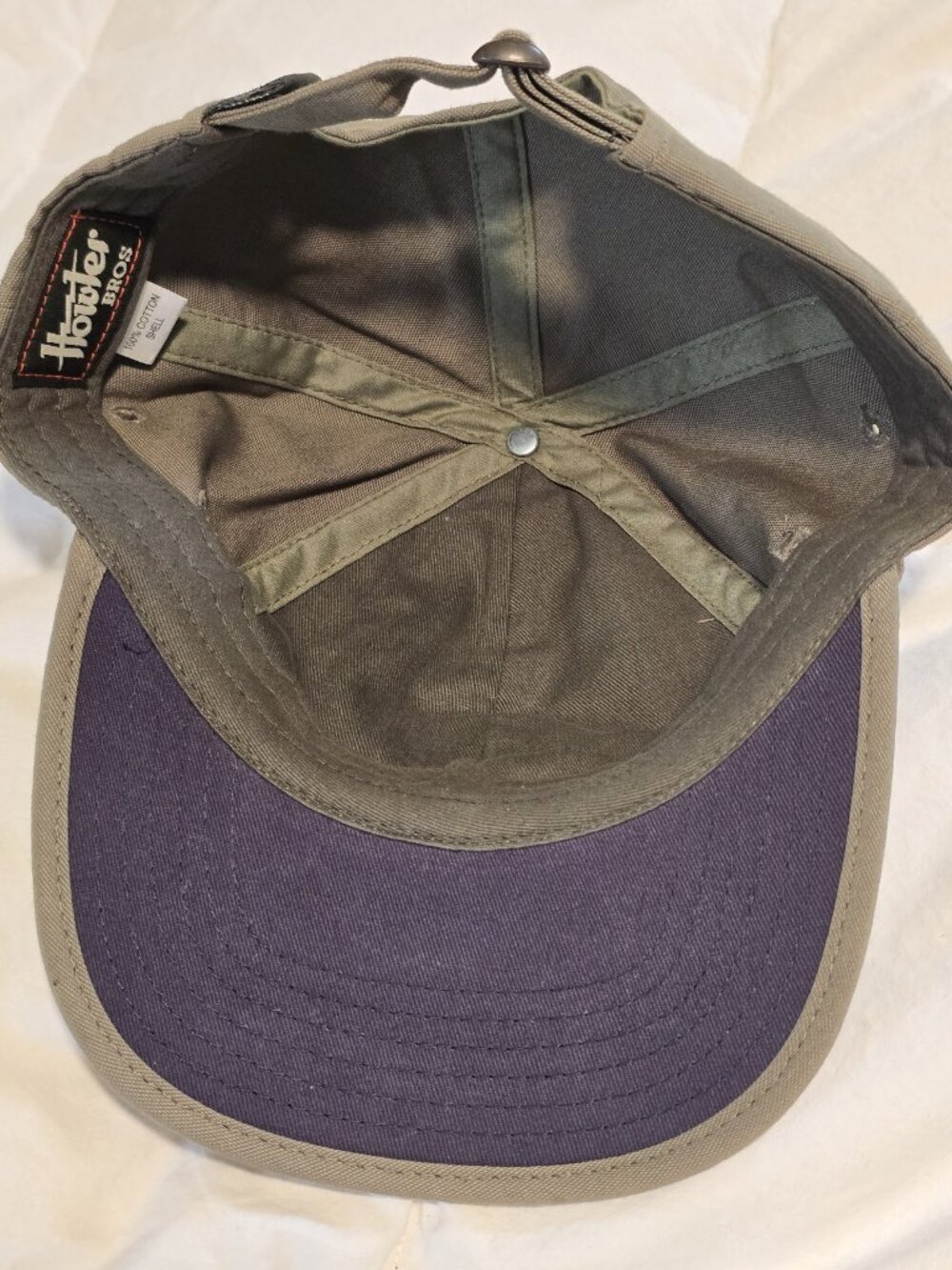 Howler Bros Posse Badge Strapback - Olive Green - Picture 4 of 4